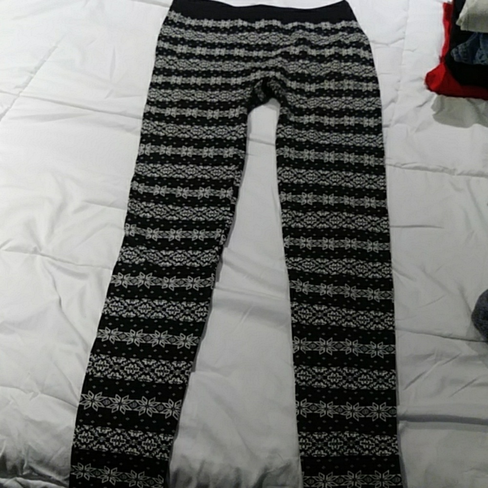 Snow flake leggings